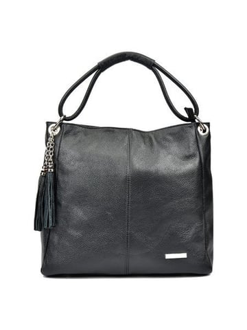 Anna Luchini SS22 AL 1071 Noir Cuir de vachette Sac
