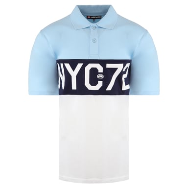 Ecko unltd. Premium Herren Hellblaues Poloshirt