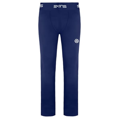 Skins Series-1 Stretch Taille Navy Blue Herren Lange Strumpfhosen Leggings So00100019010