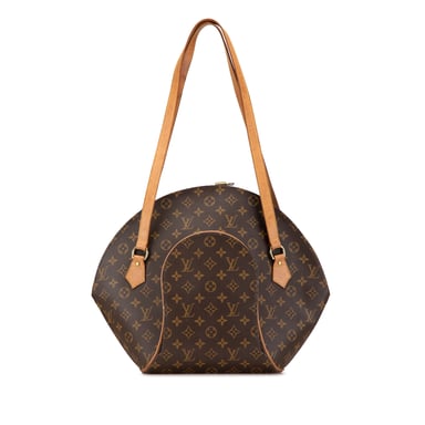 Vintage Louis Vuitton Monogramm Ellipse GM Einkaufstasche braun