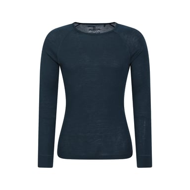 Mountain Warehouse Herren Merinowolle Thermal Top (Dunkelgrau)