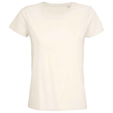 SOLS - "Pioneer" T-Shirt Baumwolle aus biologischem Anbau für Damen (Naturweiß)
