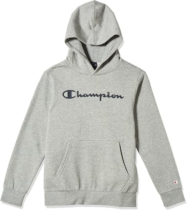 Script de champion des femmes Hoody Logo en gris