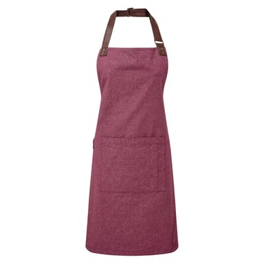 Premier Adults Unisex Annex Bib Apron (Burgund)