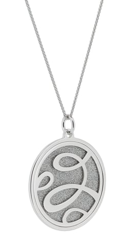 Orphelia 'Serena' Damenkette mit Anhänger aus 925er Sterlingsilber - Silber ZH-7096