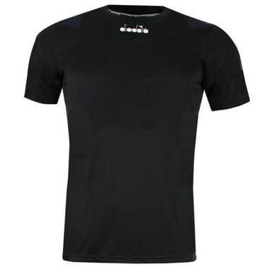 Diadora X-Run Basic Mens Black T-Shirt