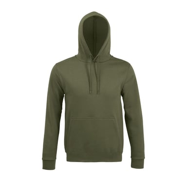 SOLS Snake Unisex Sweatshirt mit Kapuze (Dunkelgrün)