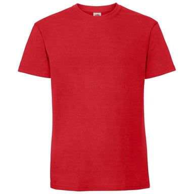 Fruit Of The Loom Herren Premium T-Shirt (Rot)