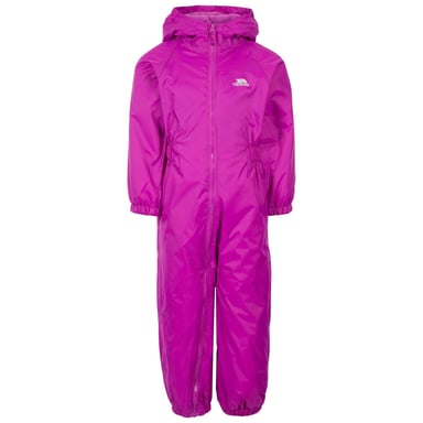 Trespass Babies Knopf Regenanzug (Lila Orchidee)