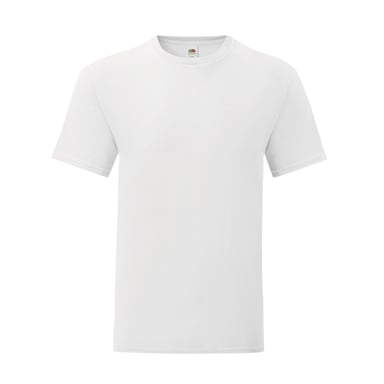 Fruit of the Loom - "Iconic" T-Shirt für Herren (Weiß)