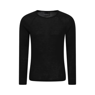 Mountain Warehouse Herren Merinowolle Thermal Top (Schwarz)