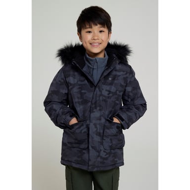 Mountain Warehouse - "Ranger" Jacke Wasserbeständig für Kinder (Schwarz)