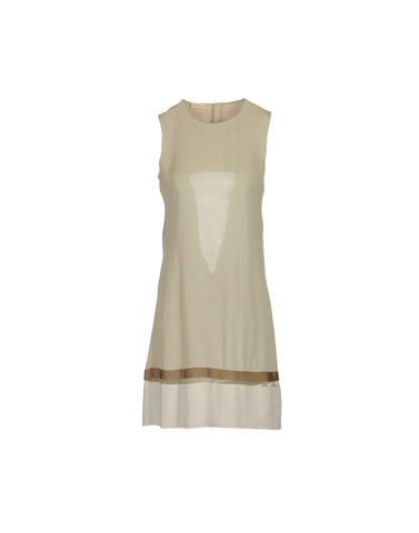 DRESSES Woman Cruciani Ivory Viscose