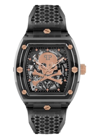 Philipp Plein The $keleton Crystal Herren Graue Uhr PWPTA0424