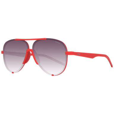 Polaroid Unisex Rote Sonnenbrille
