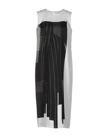 DKNY White Silk Dress