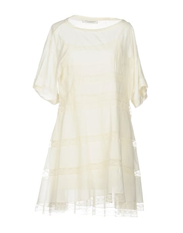Philosophy Di Lorenzo Serafini Ivory Cotton Lace Dress
