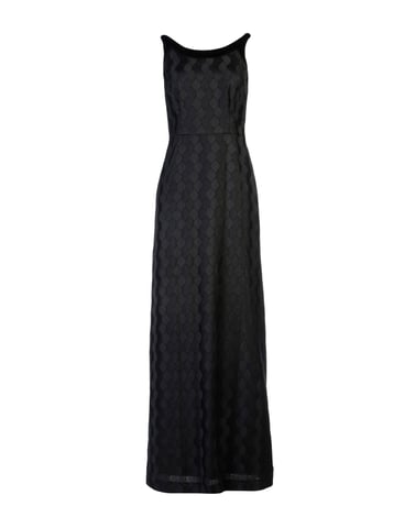 Merchant Archive Black Sleeveless Full Length Dress