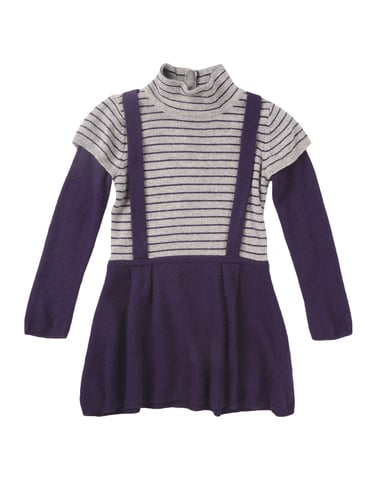 BODYSUITS & SETS Armani Junior Dark purple Girl Viscose