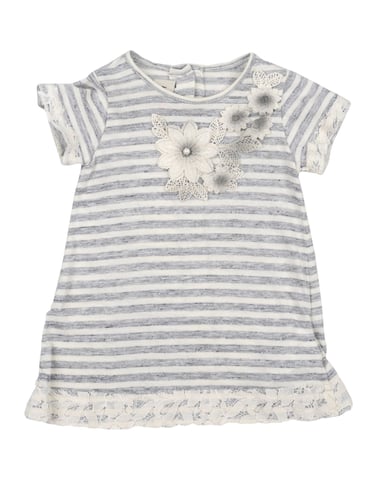 BODYSUITS & SETS Ki6? Pretty Grey Girl Cotton