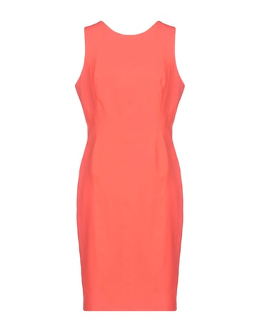 Karen Millen Orange Sleeveless Dress