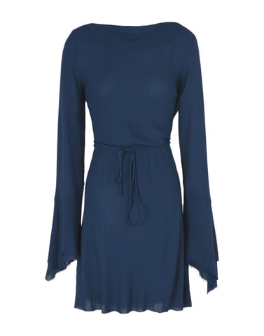 Bec & Bridge Dark Blue Belted Dress