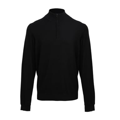Premier Herren Sweatshirt mit Reißverschluss (Schwarz)