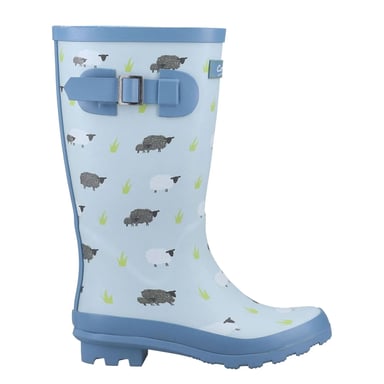 Cotswold Womens/Ladies Farmyard Sheep Gummistiefel (Blau)