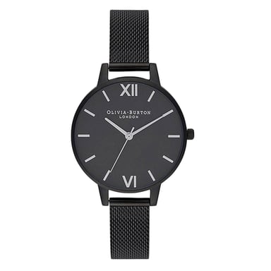Olivia Burton Damenuhr Quartz Schwarz