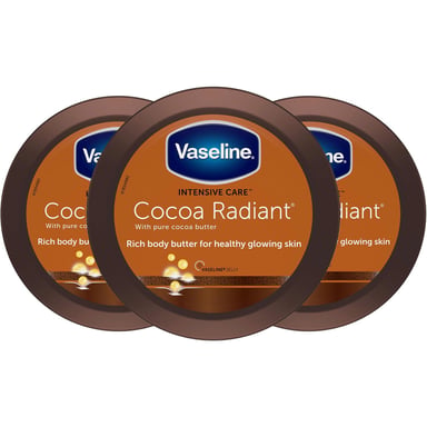 Vaseline Jelly Cocoa Radiant Moisture Body Butter 250ml, 3Pk