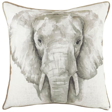 Evans Lichfield Safari Elephant Elephant Cushion
