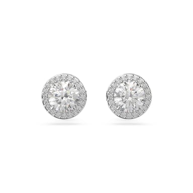 Swarovski 'Constella' Women's Base Metal Stud Earrings - Silver 5636269