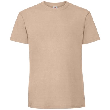 Fruit Of The Loom Herren Premium T-Shirt (Sand)