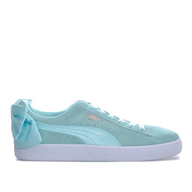 Suede Bow Sneakers