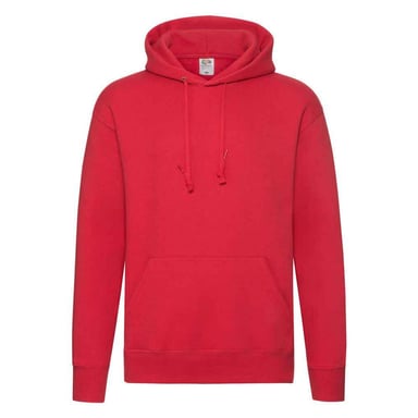 Fruit of the Loom - "Premium" Kapuzenpullover für Herren (Rot)