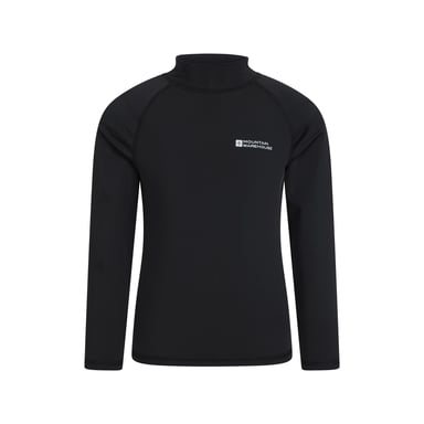Mountain Warehouse - Hautausschlagschutz-Oberteil für Kinder (Schwarz)