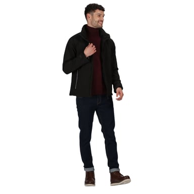Regatta Herren Apex Soft Shell Jacke (Schwarz)