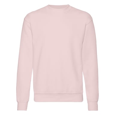 Fruit Of The Loom Herren Set-In Belcoro® Yarn Sweatshirt (Powder Rose)