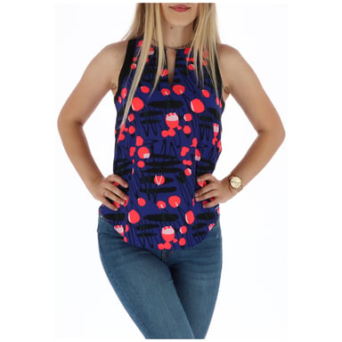 Armani Exchange Damen Blaues Top