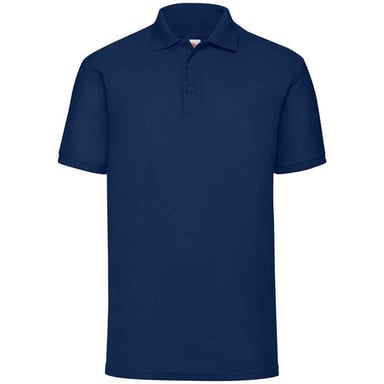 Fruit of the Loom - Poloshirt für Herren (Marineblau)