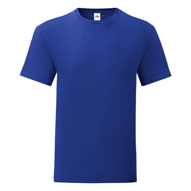 Fruit Of The Loom Herren Iconic T-Shirt (5er Pack) (Kobaltblau)