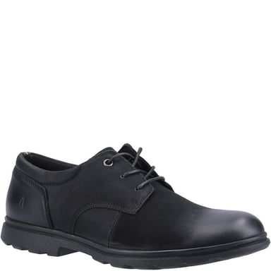 Hush Puppies Herren Trevor Nubuck Schuhe (Schwarz)