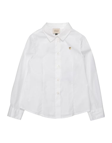 SHIRTS Armani Junior White Girl Cotton