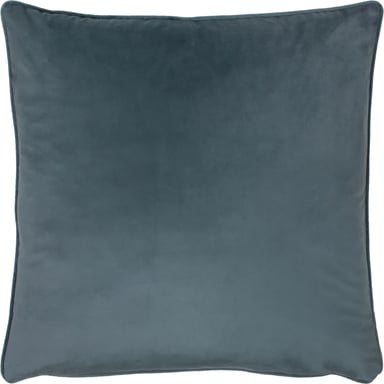 Evans Lichfield Opulence Soft Velvet Piped Feather Filled Cushion