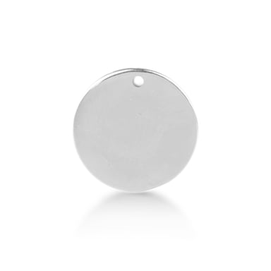 Anhänger Luxenter Medaille Rhodiniert