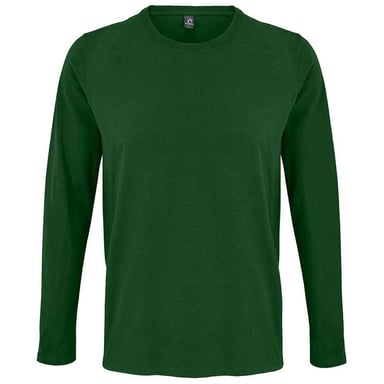 SOLS Herren T-Shirt Imperial, langärmlig (Flaschengrün)
