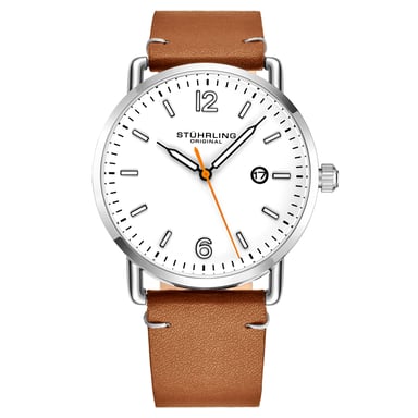 Weiß und Braun Metro Quartz 38mm