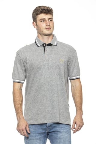 19V69 Italia Herren Polo Grau RETRO GREY