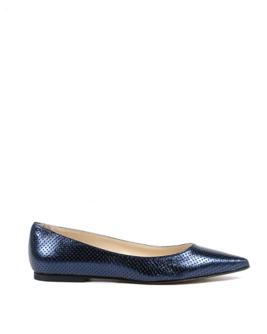 Leder Ballerina Flats