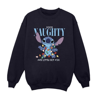 Disney - "Naughty & Nice" Sweatshirt für Damen (Marineblau)